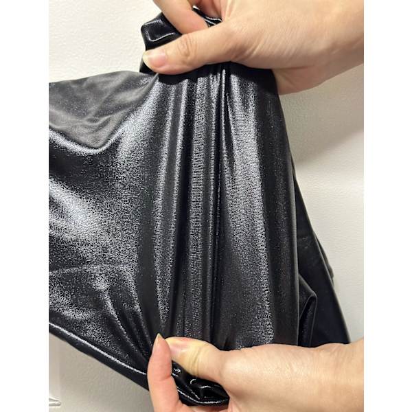 Kvinners Leggings i Kunstlær Bukser PU Elastisk Formende Hofte