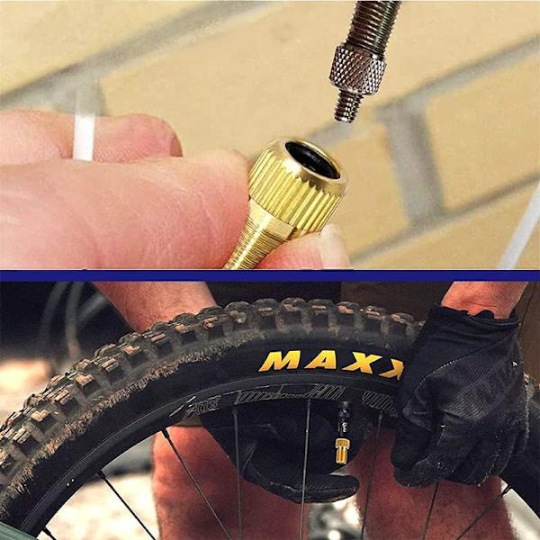 DV och SV cykelventiladaptersats