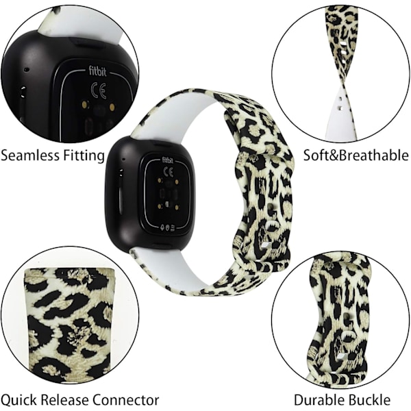 Kompatibel med Fitbit Sense 2/ Fitbit Sense Bands/Fitbit Versa 4/