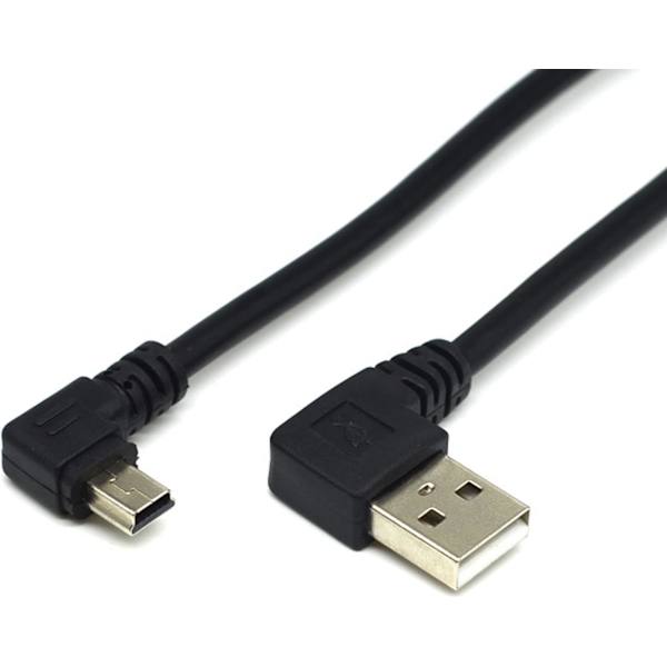 USB till Mini USB-kabel. 6 tum USB-hane till Mini USB-hane kort kabel