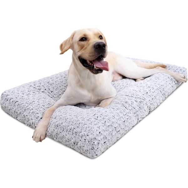 Vaskbar Hundeseng Deluxe Plys Hundeseng Kennel Senge Fulffy Komfortabel