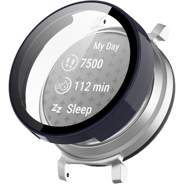 Skärmskydd Avsett för Garmin Lily 2 Klockfodral Ultratunt PC-skyddsskal Skyddsfodral Stötfångare Smartwatch-tillbehör för Garmin Lily 2 (