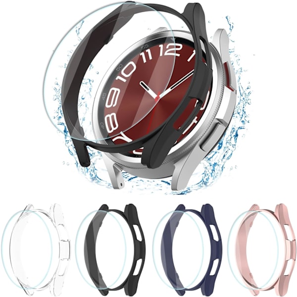 4+4-pak etui kompatibel med Samsung Galaxy Watch 6