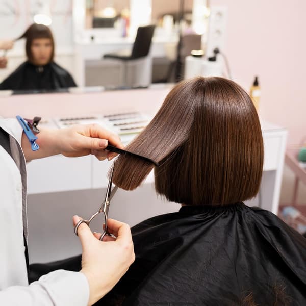 3 stk. kappe til klipning, kort kappe til hårfarvning, justerbar hals, make-up-forklæde, salonhårkappe, barberkapper, hårklippekapper til voksne, sort