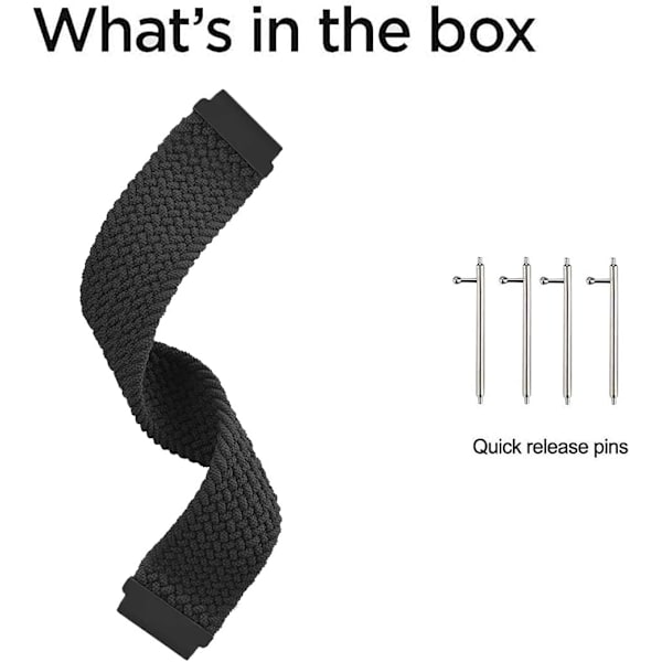 Betald Solo Loop-band kompatibel med Galaxy Watch3