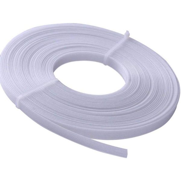Polyester urbening för sömnad (45 meter, vit - 6 mm)