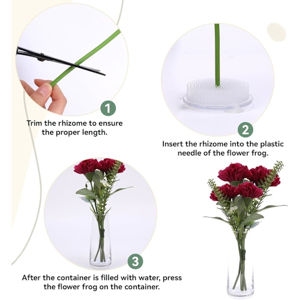 Blomstergroda set: Tillbehör för blomsterarrangemang