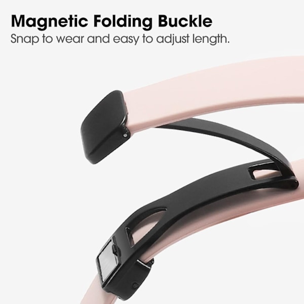 Magnetisk Slicone Slim Rem til Apple Watch Band Damer Mænd, Tynd