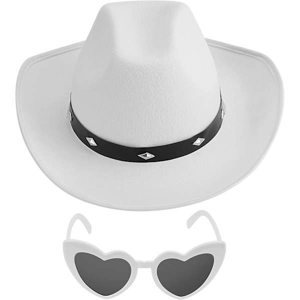 Cowboyhatter for kvinner og menn - Cowgirlhatt for påkledning