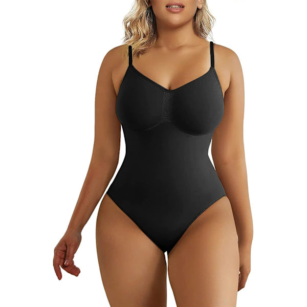 Bodysuit för kvinnor, magenkontroll, formande underkläder, sömlös skulpterande trosa