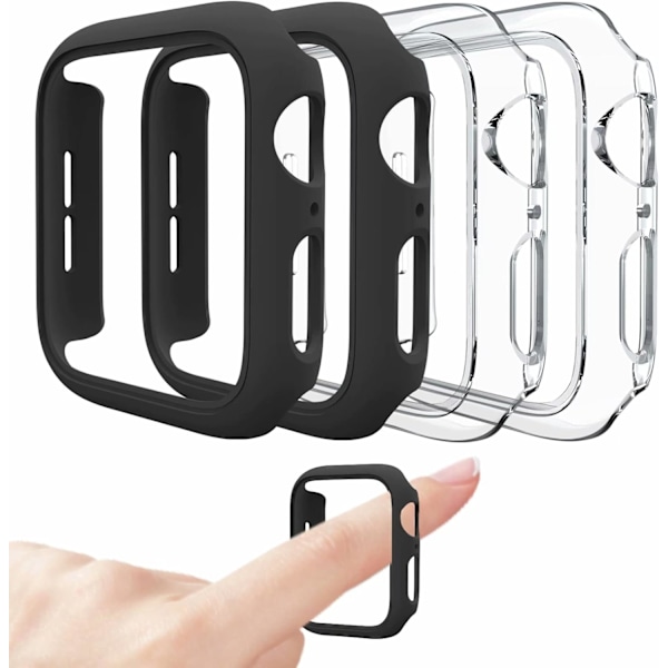 4-pack kompatibel med Apple Watch Case 44 mm