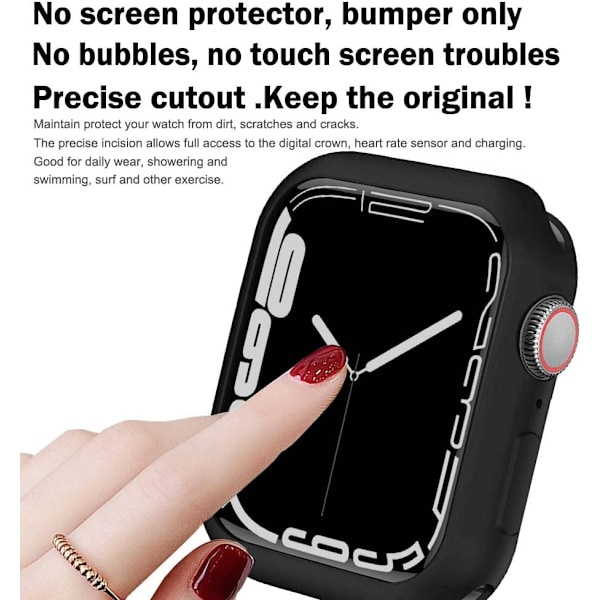 för Apple Watch Case 42mm Series 3/2 Soft