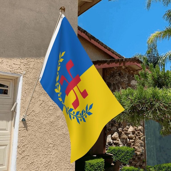 Dubbelsidig -Kabyle  2x3 Ft Utomhus s Banners Hållbara Uteplats Inomhus Dekorativa s Hemfest Välkommen  2by3  Svart Svart