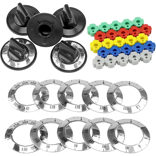 Universal Range Knob Kit Universal Spis Knop Kompatibel med