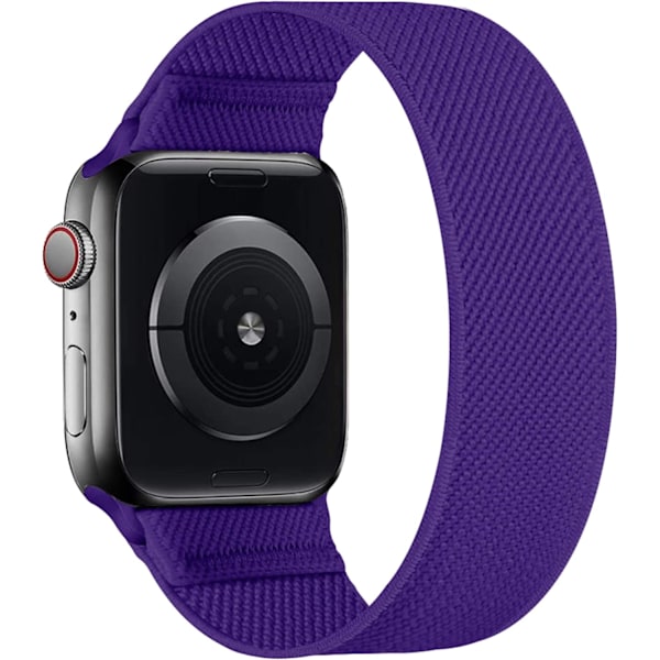 Stretchig nylon solo-band som er kompatibel med Apple Watch