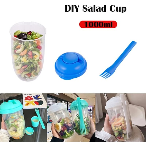 hälsa sallad shaker cup