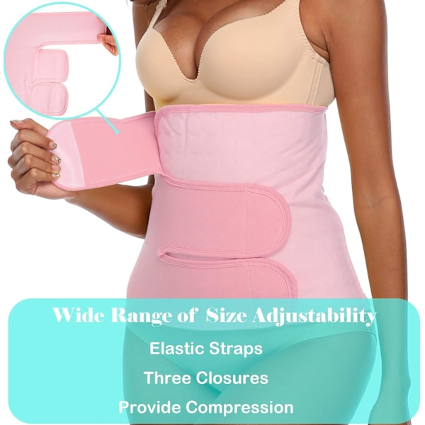 Post Belly Band Postpartum Recovery Belt Girdle Belly Binder. Bomuld