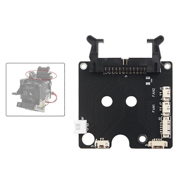 Extruder Breakout Board Hög Kvalitet 3D-skrivardelar PCBA-kort för -3 S1/S1 Pro Spirte Extruder