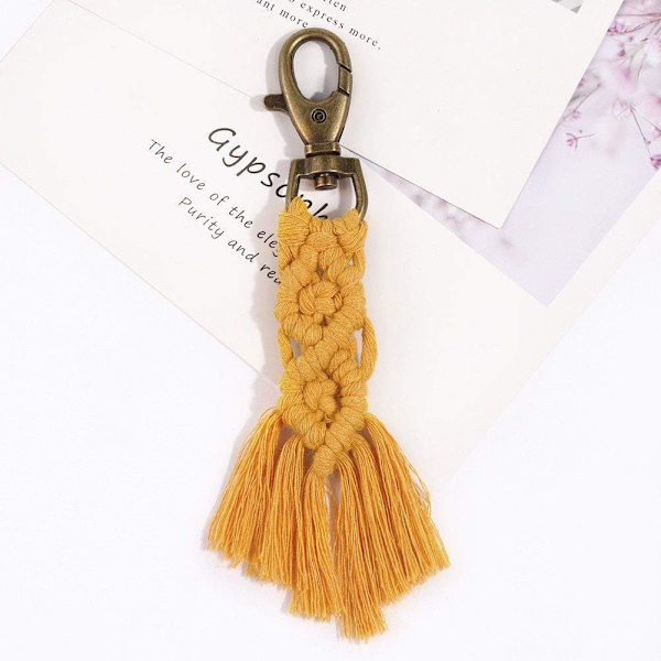 4-pak mininøgleringe Bag Charms