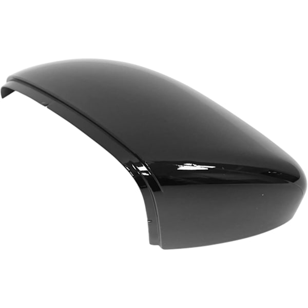 Blank sort spejlkappe til VW Touran 2010-2014, Golf MK6 2009-2013