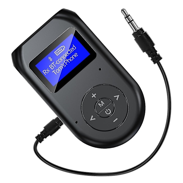 Bluetooth-adapter, sändtagare och mottagare 2 i 1 trådlös Bluetooth 5.0 med
