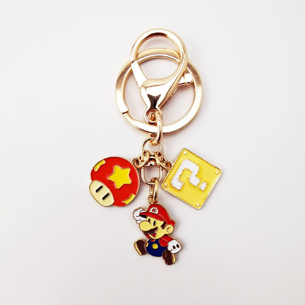 Super Mary nøglering Mario smykker