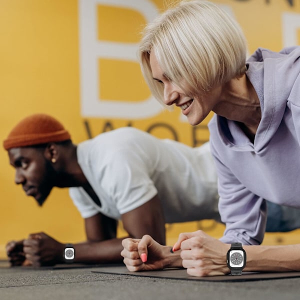 Kompatibel med Apple Watch Band med deksel