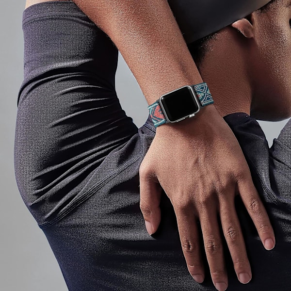 5-pak elastiske solo-band som er kompatible med Apple Watch