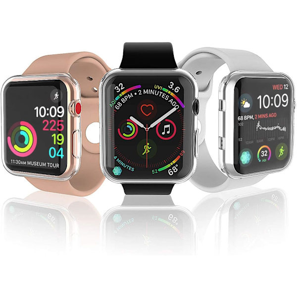 [2-pakning] 38 mm etui for Apple Watch Series 3