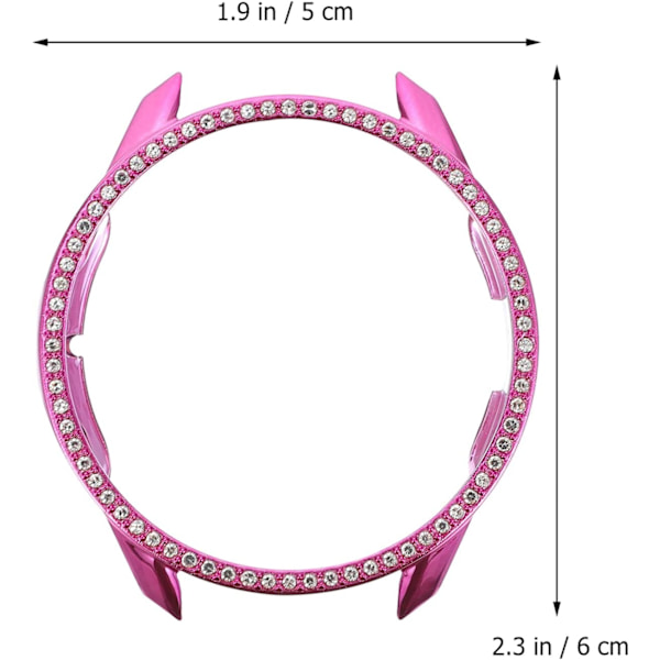 Galaxy Watch 3-deksel - Rhinestone Bling Bumper-deksel (45 mm)