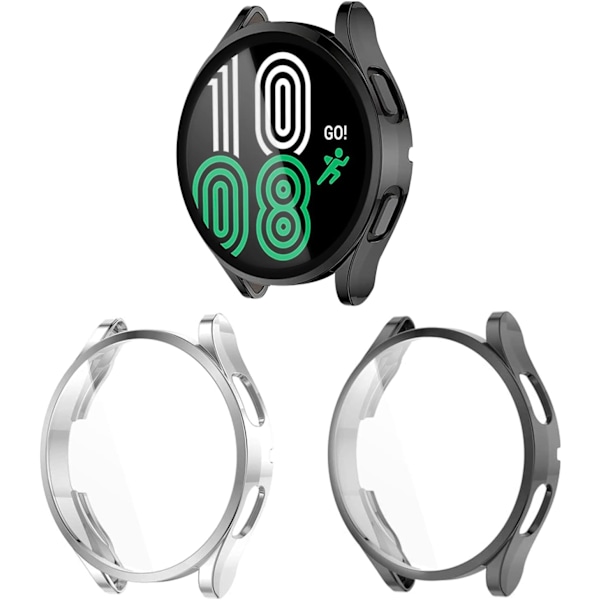 3Pack case kompatibelt för Samsung Galaxy Watch 4