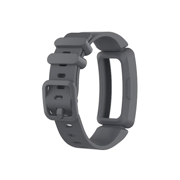 Til Fitbit Inspire Hr / Ace 2 Silikone Smart Watch Band HOR Grey