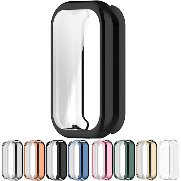 Kompatibel med Xiaomi Smart Band 8 Active/Redmi Band 2 Skyddsfodral, Smartwatch TPU Skyddsfodral Skal Mjukt och Tåligt Klocktillbehör