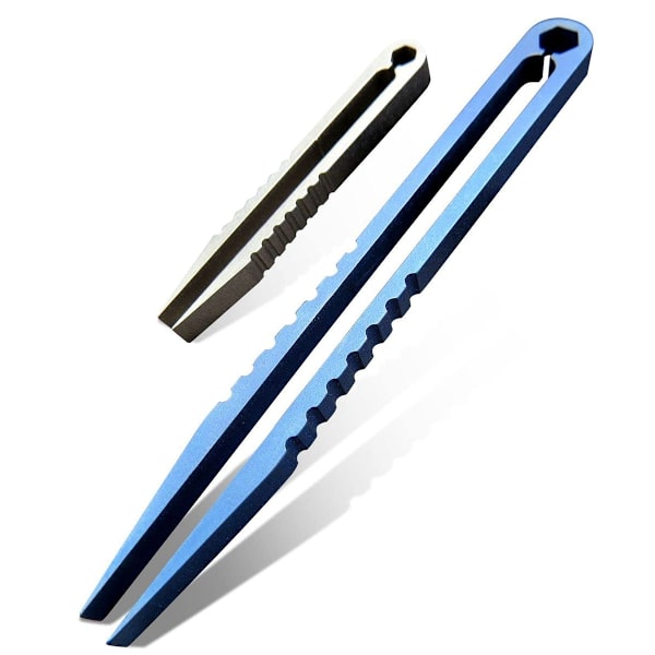 2 st. Mini titan pincett Bärbar pincett