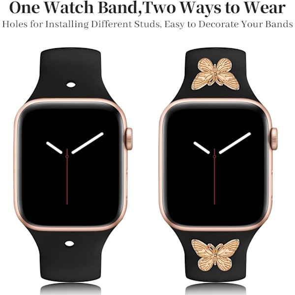 Designerklokke i watch med dubber som er kompatible med Apple Watch