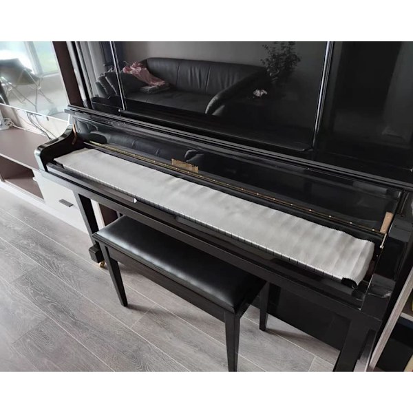 Skyddsskydd - Passar för 88 tangenter upprättstående piano