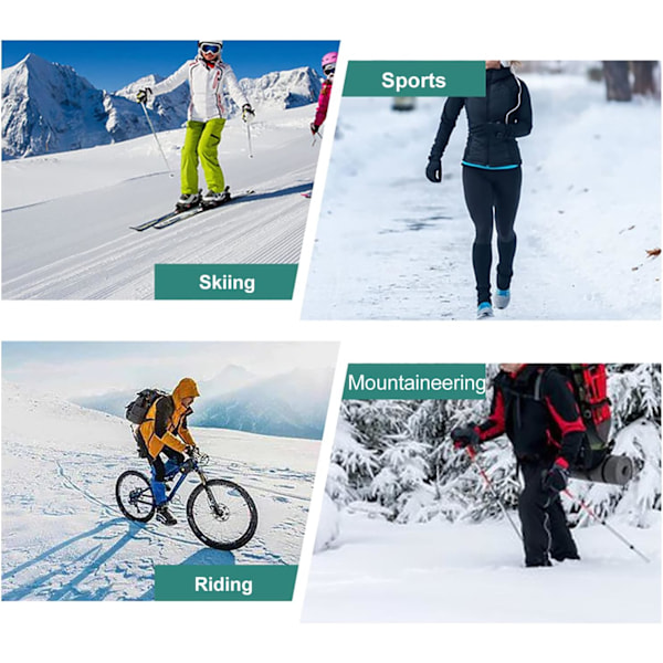 Termiske Handsker - Kuldesikre Touchscreen Skihandsker til Udendørsaktiviteter om Vinteren