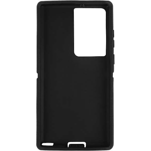 Korvaava TPE-kumista valmistettu ulkokuori, yhteensopiva Galaxy S22 Ultra Black Black -puhelimen Defender-kotelon kanssa
