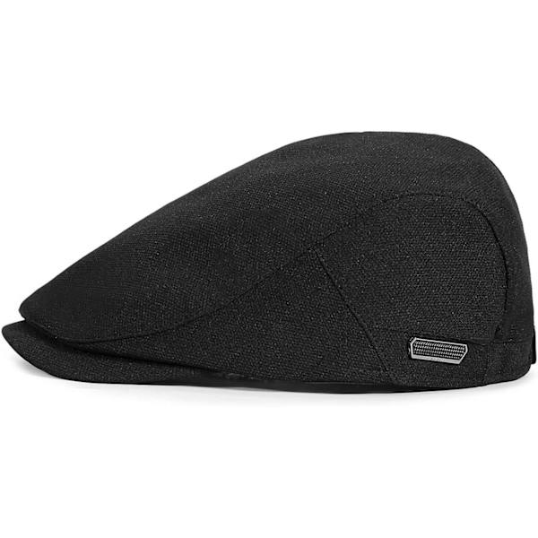 Flat Ivy Gatsby Newsboy-hatt for menn - Vinter, vår, høst, kjørelue for jakt