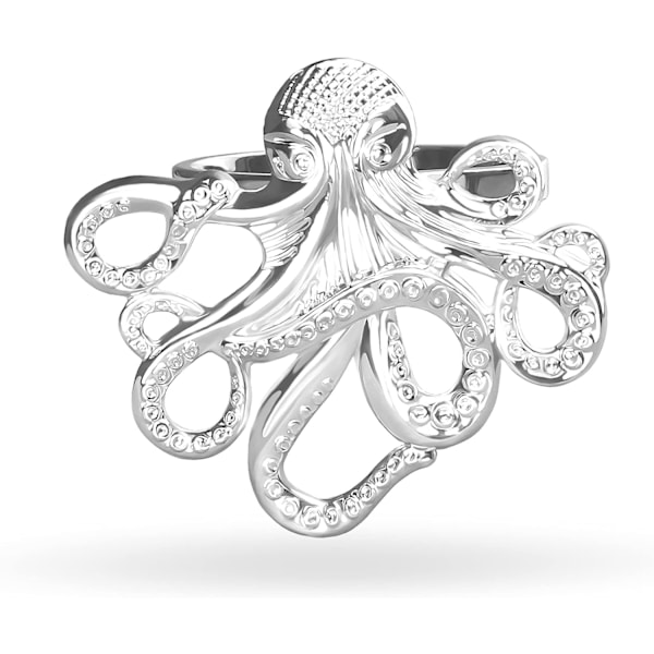 Ocean Napkin Rings Holders Set of 8 Octopus Sea Natural Holiday Wedding