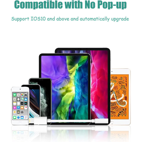 [Apple Mfi-certificeret] iPhone Lightning til 3,5 mm-stik