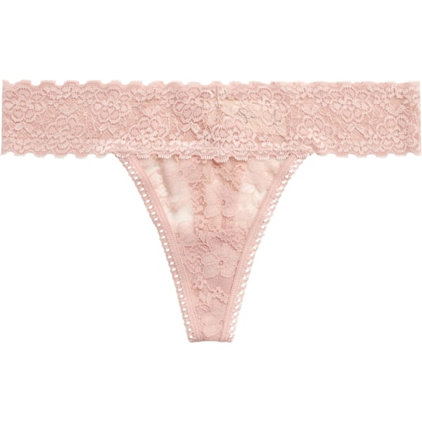 Damunderkläder - 5-pack stretchiga trosor i mikrofiberspets
