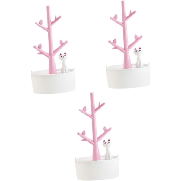3 st örhängen display hylla örhängen studs örhänge display rack örhänge stud hålla stativ katt smycken arrangör smycken display rack örhängen galge