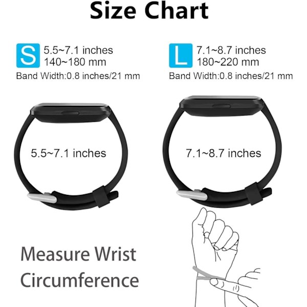 Kompatibel med Fitbit Versa 4/ Versa 3 klocka för kvinnor