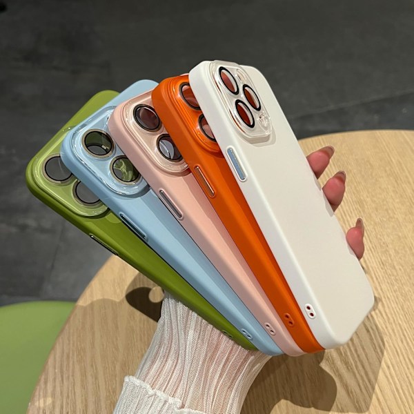for iPhone 14 Pro Deksel, Heldekkende Kameralinsebeskyttelse Kompatibel med iPhone Deksel (Vinrød, iPhone 14 Pro) Vinrød