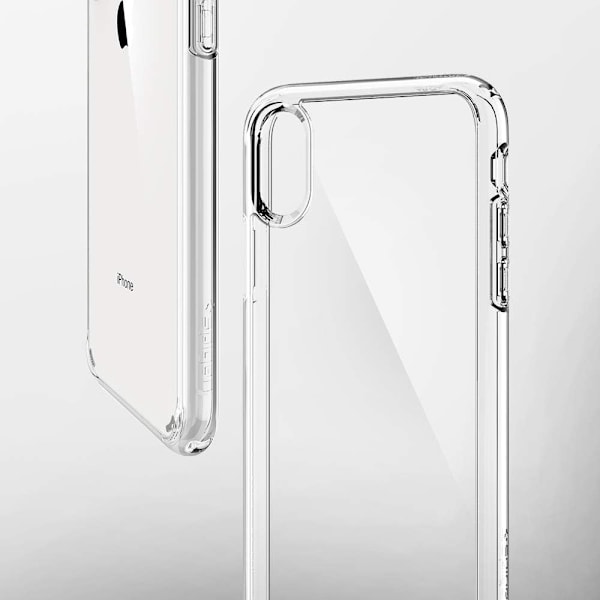 Ultra Hybrid Designet for iPhone Xs Deksel (2018) / Designet for iPhone X Deksel (2017) - Krystallklar Krystallklar