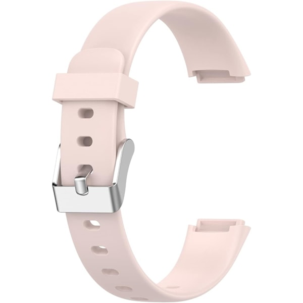 Rosa ersättningsband kompatibla med Fitbit Luxe-klockan