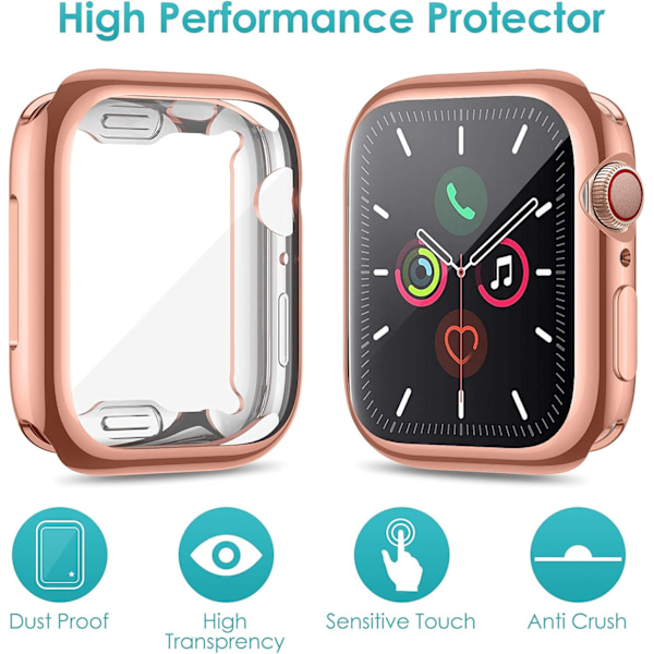 [5-pakning] Skjermbeskyttelse kompatibel med Apple Watch Series 6 /