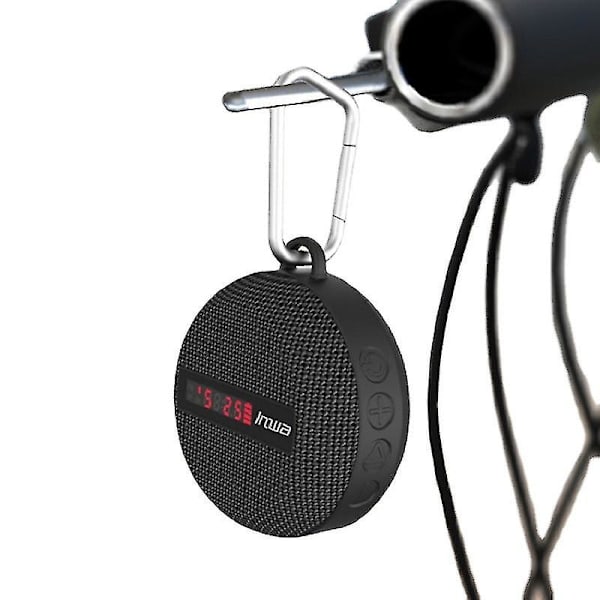 Ny multifunktionell hastighetsskärm Bluetooth-högtalare vattentät och dammtät utomhus åk bil liten högtalare kan prata