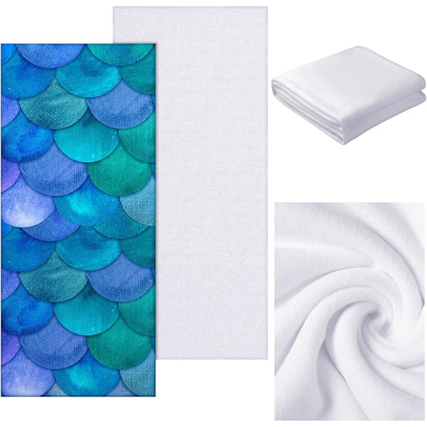 Sublimering Tom Sublimering Mikrofiber Handduk Stor